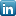 Small LinkedIn icon